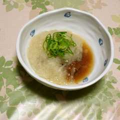 A picture of すき牛のみぞれ餡.