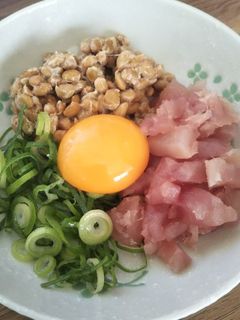 酒の肴に☆マグロ納豆-レシピのメイン写真