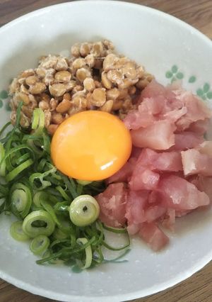 酒の肴に☆マグロ納豆-レシピのメイン写真