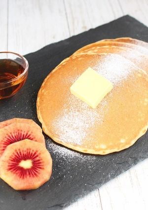 定番のシンプルパンケーキ-レシピのメイン写真