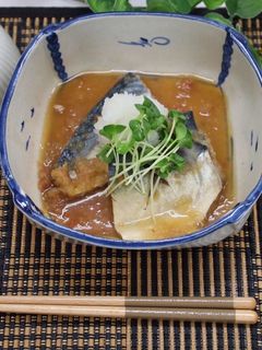 鯖のさっぱり梅みぞれ煮-レシピのメイン写真