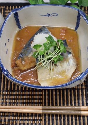 鯖のさっぱり梅みぞれ煮-レシピのメイン写真