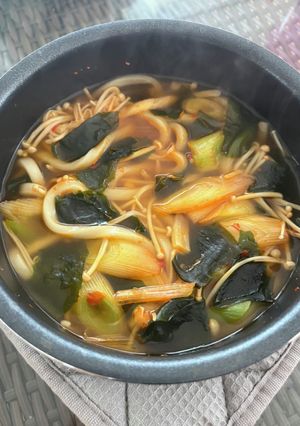 即席！チゲうどん-レシピのメイン写真