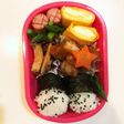 鶏照り焼きとチーズ卵焼きのお弁当