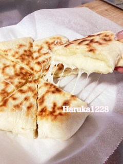 自宅で簡単チーズナン-レシピのメイン写真