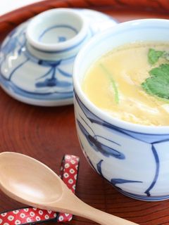 レンジで簡単!茶碗蒸し-レシピのメイン写真