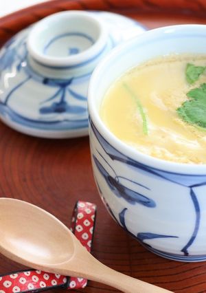 レンジで簡単!茶碗蒸し-レシピのメイン写真