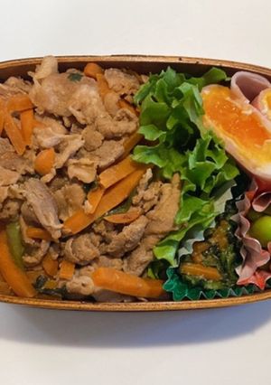 豚ベジスタミナ弁当-レシピのメイン写真