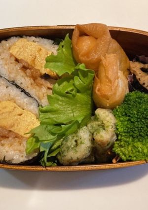 てりたまにぎり弁当-レシピのメイン写真