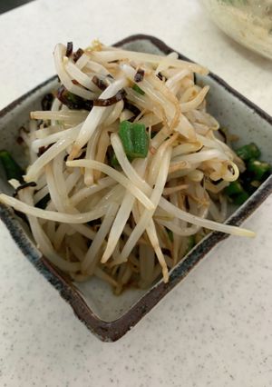 もやしとオクラの塩昆布白胡麻和え-レシピのメイン写真