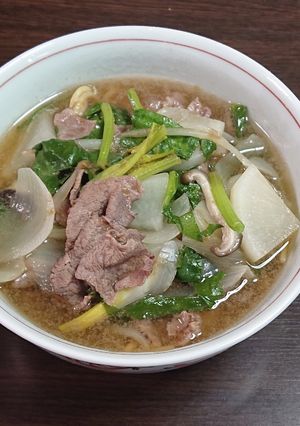 ZENB麺でグルテンフリー肉うどん-レシピのメイン写真