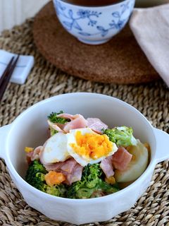 ブロッコリーと卵のサラダ-レシピのメイン写真