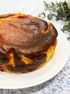 バスクチーズケーキ-レシピのメイン写真
