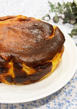 バスクチーズケーキ-レシピのメイン写真