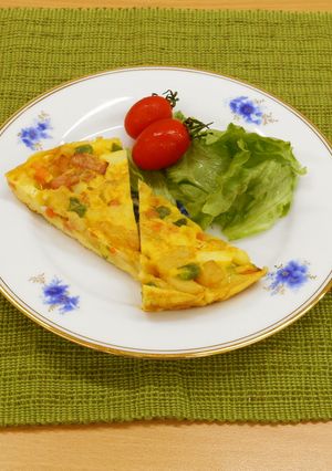 スペイン風オムレツ　-レシピのメイン写真