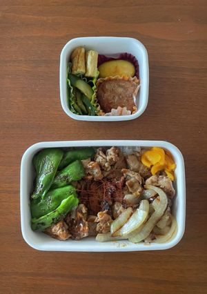 中学生野球弁当40｜豚焼肉丼-レシピのメイン写真