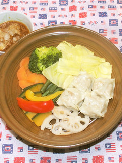 7種の野菜と焼売の土鍋蒸し-レシピのメイン写真