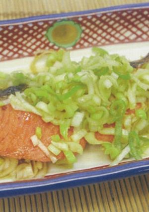 鮭焼ポン酢葱まみれ-レシピのメイン写真