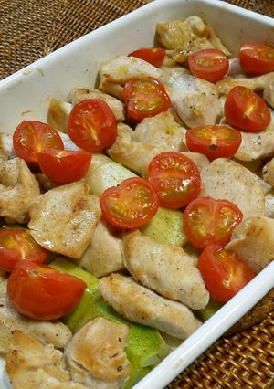 オーブンで焼鳥のねぎまもどき-レシピのメイン写真