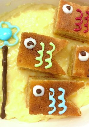 牛乳消費!米粉で鯉のぼりバウムクーヘン-レシピのメイン写真