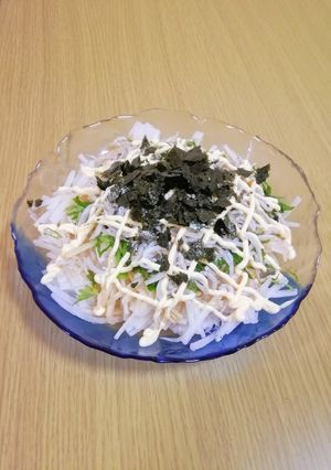 ぜ～んぶ適量☆大根とシラスのサラダ♬-レシピのメイン写真