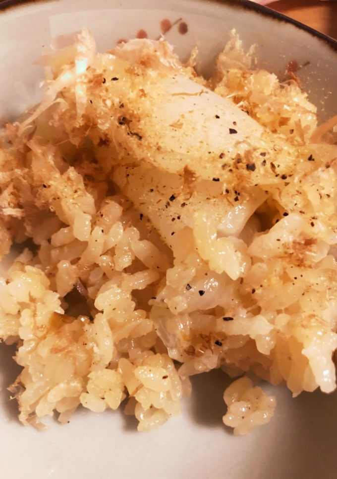 新玉ねぎでバターしょうゆご飯-レシピのメイン写真