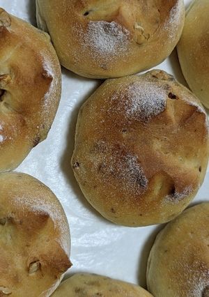 ミルクたっぷり胡桃パン-レシピのメイン写真