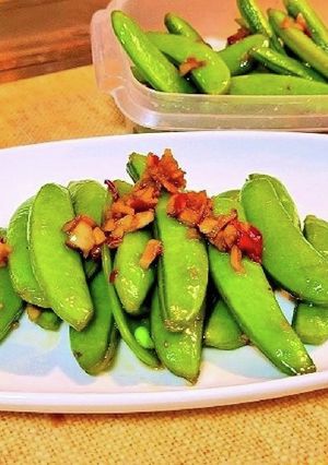 人気やみつきスナップエンドウ作り置き副菜-レシピのメイン写真