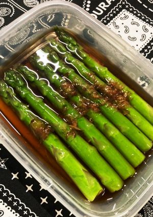 アスパラのだし醤油漬け-レシピのメイン写真