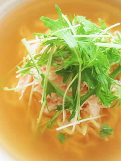 【 出汁が効いてる!柚子塩 ラーメン 】-レシピのメイン写真