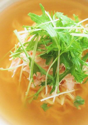【 出汁が効いてる!柚子塩 ラーメン 】-レシピのメイン写真