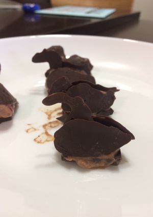 黒鳥のチョコ飾り-レシピのメイン写真