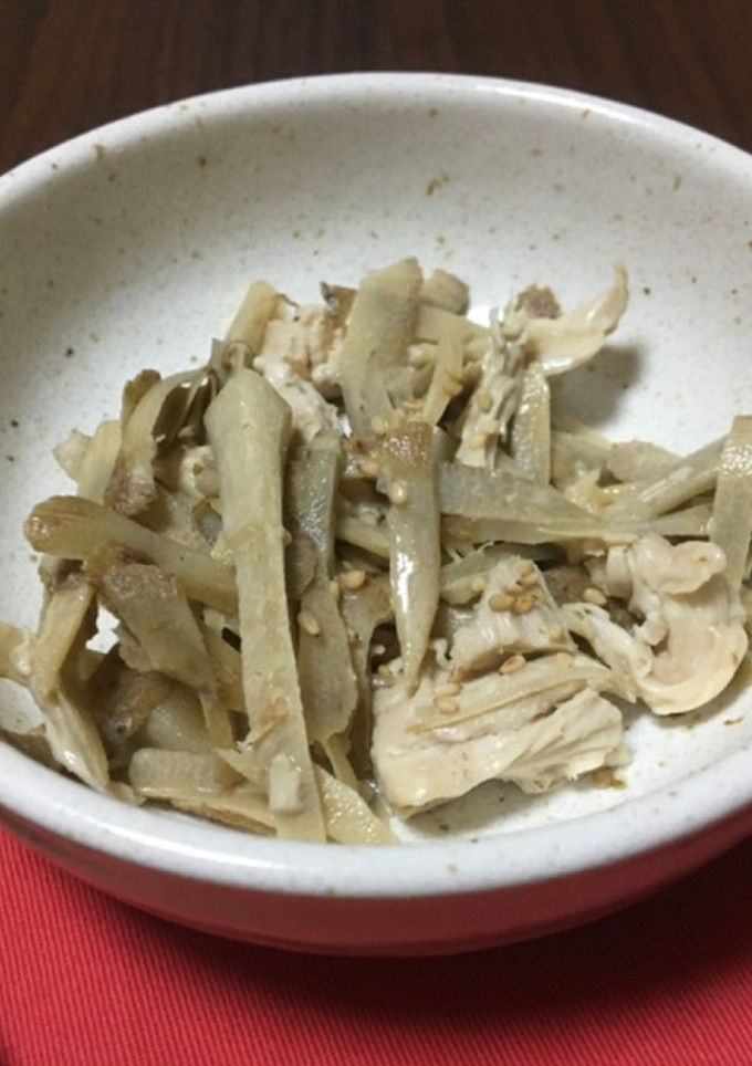 ごぼうと鶏ササミのマヨサラダ-レシピのメイン写真