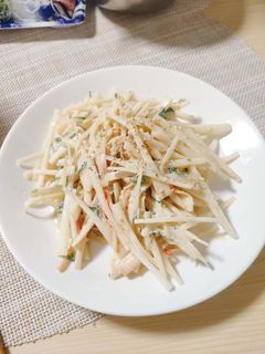 簡単大根カニカマサラダ-レシピのメイン写真