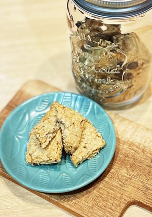 低糖質でもおいしいオートミールクッキー-レシピのメイン写真