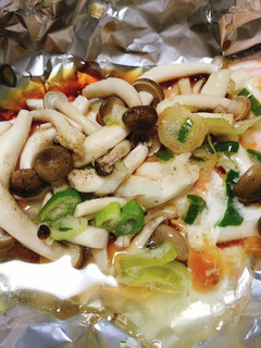 さけとしめじのホイル焼き-レシピのメイン写真
