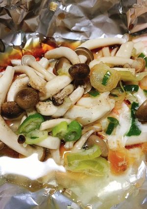 さけとしめじのホイル焼き-レシピのメイン写真
