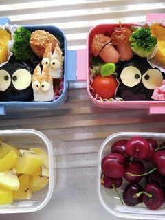 娘小4、息子小1校外学習のお弁当-レシピのメイン写真