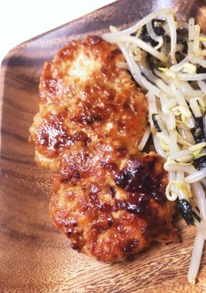 簡単◎つくねハンバーグ-レシピのメイン写真