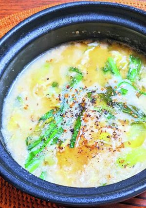 オートミール中華粥-レシピのメイン写真