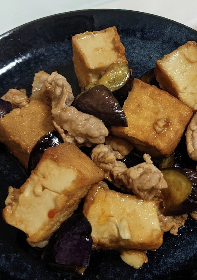 ご飯がすすむ 厚揚げと豚の中華風炒め-レシピのメイン写真