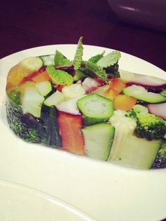 【暑い季節にヒンヤリ】野菜のテリーヌ-レシピのメイン写真