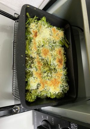 簡単。ブロッコリーのカレーマヨネーズ焼き-レシピのメイン写真