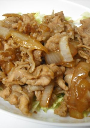 ノンオイル☆吉野○風豚の生姜焼き-レシピのメイン写真
