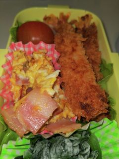 時短 お弁当2-レシピのメイン写真