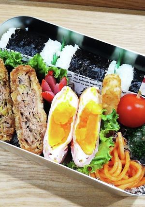 中学生お弁当　2022/4/12 記録用-レシピのメイン写真
