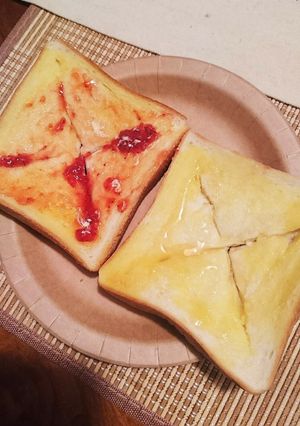 ふっかふか！私の4枚切りトーストの焼き方-レシピのメイン写真