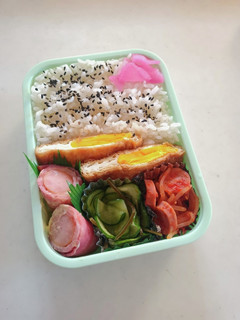 高校生のお弁当 2022.4.12-レシピのメイン写真