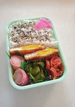高校生のお弁当 2022.4.12-レシピのメイン写真