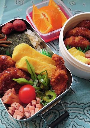 ❜22/4/12 カレーコロッケ弁当-レシピのメイン写真